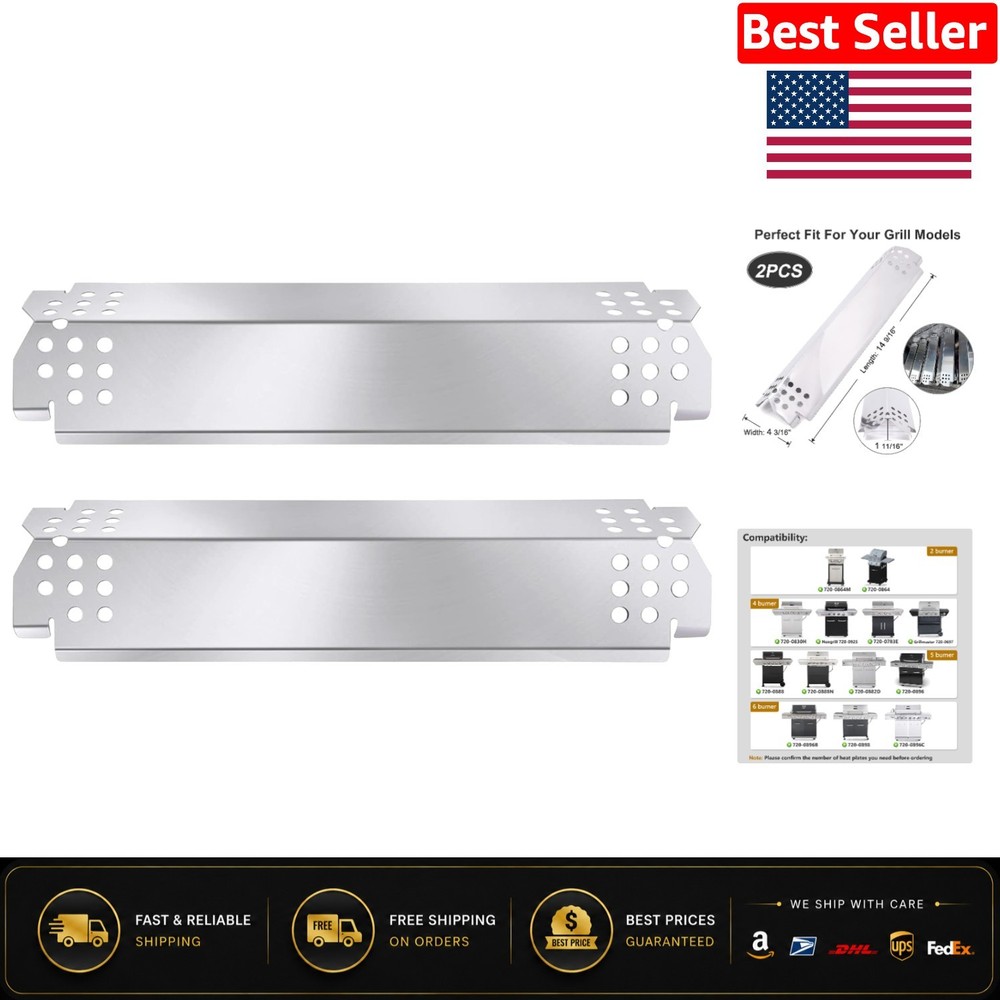 Upgrade Your Grill with Nexgrill 720-0864 Heat Shields – Stainless Steel