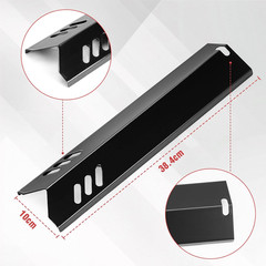 15 Inch Porcelain Grill Heat Shields Replacment for Dyna-Glo DGF510SBP, DGF493BN