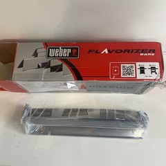 Weber NEW IN BOX Flavorizer Bars 5/Set Stainless Steel Fits Spirit & Spirit II