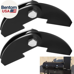 2 Pack Heavy Duty BBQ Smoker Hinge for BBQ Smoker Hinge Doors – Size: 8 X 2 1/4″