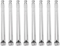 Replace Parts 8 Pack Stainless Steel Heat Plates Burners