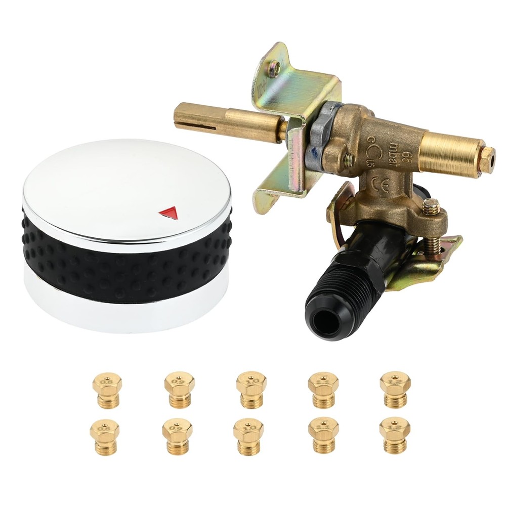 Lemfema Natural Propane Gas Conversion Control Valve Kit, Grill Burner…