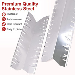Stainless Steel Heat Shield for Master Forge 30030MSF Huntington 6301-24