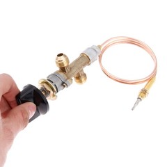 1Set LP Propane Gas Fire Pit Fireplace Valve Control System Kit Assembly