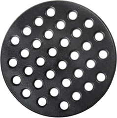 round Cast Iron Fire Grate, BBQ High Heat Charcoal Plate for Large Big Green Egg