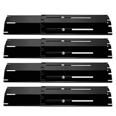 4 Pack Stainless Steel Adjustable Heat Plates Replacement for Gas Grill Burners