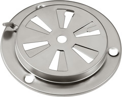 Stainless Steel BBQ Smoker Air Vent – Adjustable Grill Damper for Controlling Ai