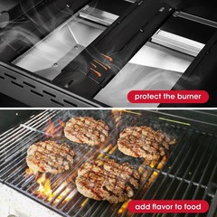 Unicook Adjustable Grill Heat Plate, Extends from 11.75″ up to 21″ Length, 3.75″