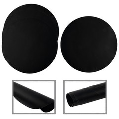 BBQ Tools Grill Mats For Camping Outdoor Cooking Square Black Fiberglass