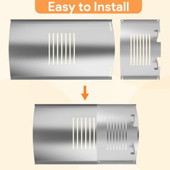 Flame Broiler Kit Replacement Parts for Pit Boss Pellet Grill PB820, PB850 Serie