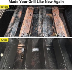 14 9/16″ Heavy-Duty Heat Plates – Essential Gas Grill Replacement Parts Set of 4