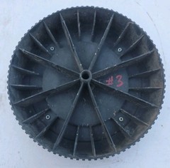 2000 -2001 Weber Silver Gas Grill – Right Hand Large 8″ Wheel #3