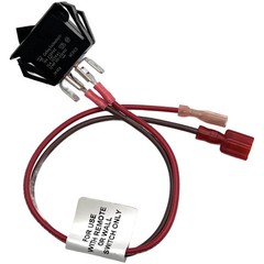 Heat N Glo Gas Fireplace On/Off Rocker Switch with Wires: 060-521A