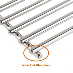 19 1/4″ Stainless Steel Cooking Grid Grates Replacement Parts for 16517 Bull …