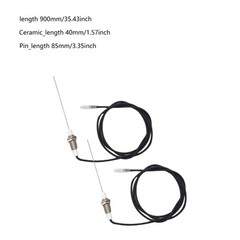 2 Pieces Spark Igniter Gas Appliances Oven Ignition Needle for Stove Heater