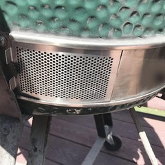 Punched Mesh Screen for XLarge Draft Door Big Green Charcoal Grill Egg Kamado…