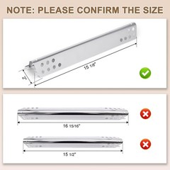 Grill Replacement Parts for 3 Burner Models – Burners, Heat Plates, Ignitor & Tu