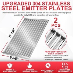 G362-2100-W1 Grill Emitter Plates for Charbroil Commercial Tru Infrared 46364231