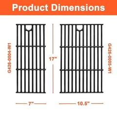 17 Inch Grill Grates for Charbroil Performance 2 Burner 463630021 463660421