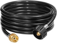 DOZYANT 12 Feet Propane Tank Converter Adapter Hose Assembly 12 feet