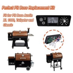 Digital Thermostat Kit with LCD Display for Pellet Grill Smoker, Includes Meat P