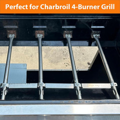 Hisencn 304 Stainless Steel Carryover Tube Replacement for Charbroil Gas Grill,