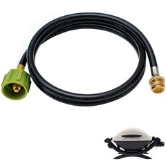 Moasker 6Ft 6501 Propane Adapter Hose For Weber Baby Q Q100 Q120 Q1200 Q220