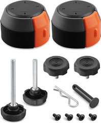 Griddle Hardware and Knob Kit Fit for Blackstone 2355 2-Burner Propane Griddles