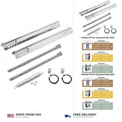 Criditpid Grill Replacement Parts for Charbroil 2 Burner 463644220 463642316 …