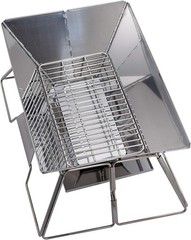 Lightweight Stainless Steel Grilling Grates – Ideal for Outdoor Charcoal Cooking