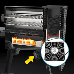 Replacement Fan Kit Compatible with Masterbuilt Gravity Series 560/800/1050 Digi