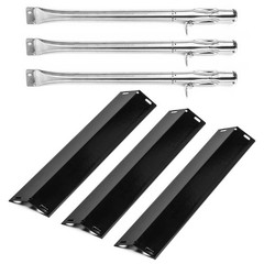 Stainless Steel Burner Tube & Heat Plate Shield for Pit Boss Pro 1100 Grill Part