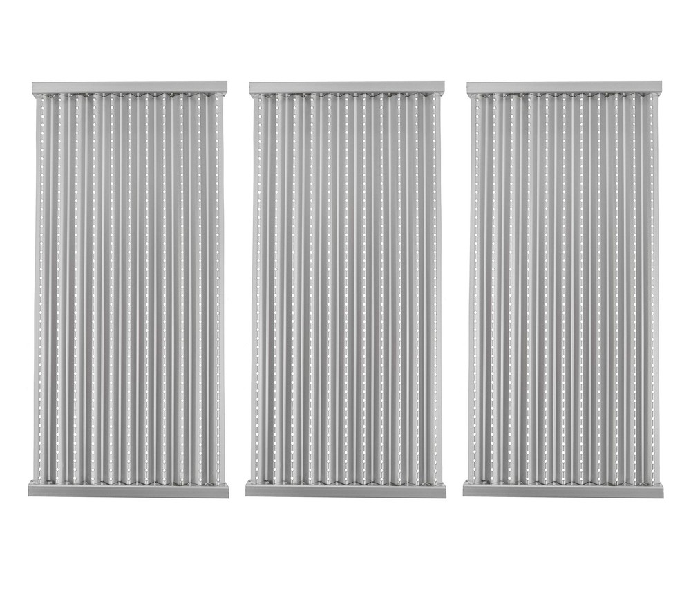 EasiBBQ Emitter Plates for Charbroil Grill 463242515, Plates, Sliver