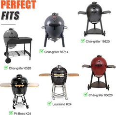 19.5″ Cast Iron Grill Parts for Akorn, Pit Boss, Louisiana, Char-Griller Kamado
