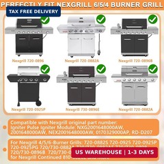 7 Outlet Pulse Igniter for Nexgrill Replacement Parts, Nexgrill Igniter DHL-128-