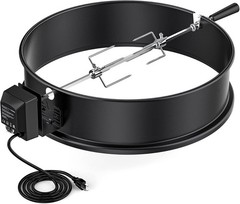 Fire Universal High-Temp Resistance Black Coated Steel Charcoal Kettle