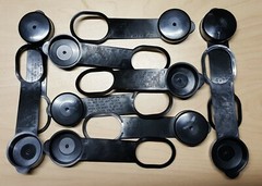 10 NEW Vinyl OPD VALVE PROTECTIVE DUST / SAFETY CAPS for PROPANE / BBQ TANK