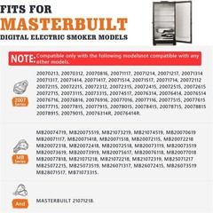 Replacement Part 9907120011 for Masterbuilt Electric Smoker Element, 800 Watt El