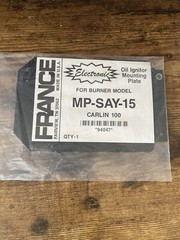 Oil Ignitor Mounting Plate FOR BURNER MODEL MP-SAY-15 CARLIN 100 *94047*