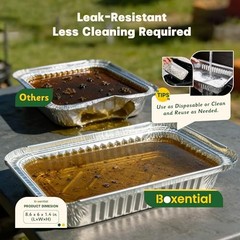 8.6″ x 6″ Grill Drip Pans Compatible with Weber Q, Spirit & Genesis 25 Pack