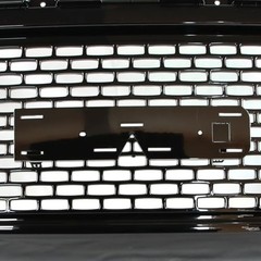 Grille Compatible with GMC Sierra 1500 2014-2015 Denali Style Front Glossy