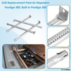 Grill Replacement Kit Cast Iron Replacement Parts Prestige 500 P500RSIBNK-3