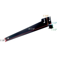 Traeger Tailgater Right Rear Leg Assembly (SUB410), KIT0046