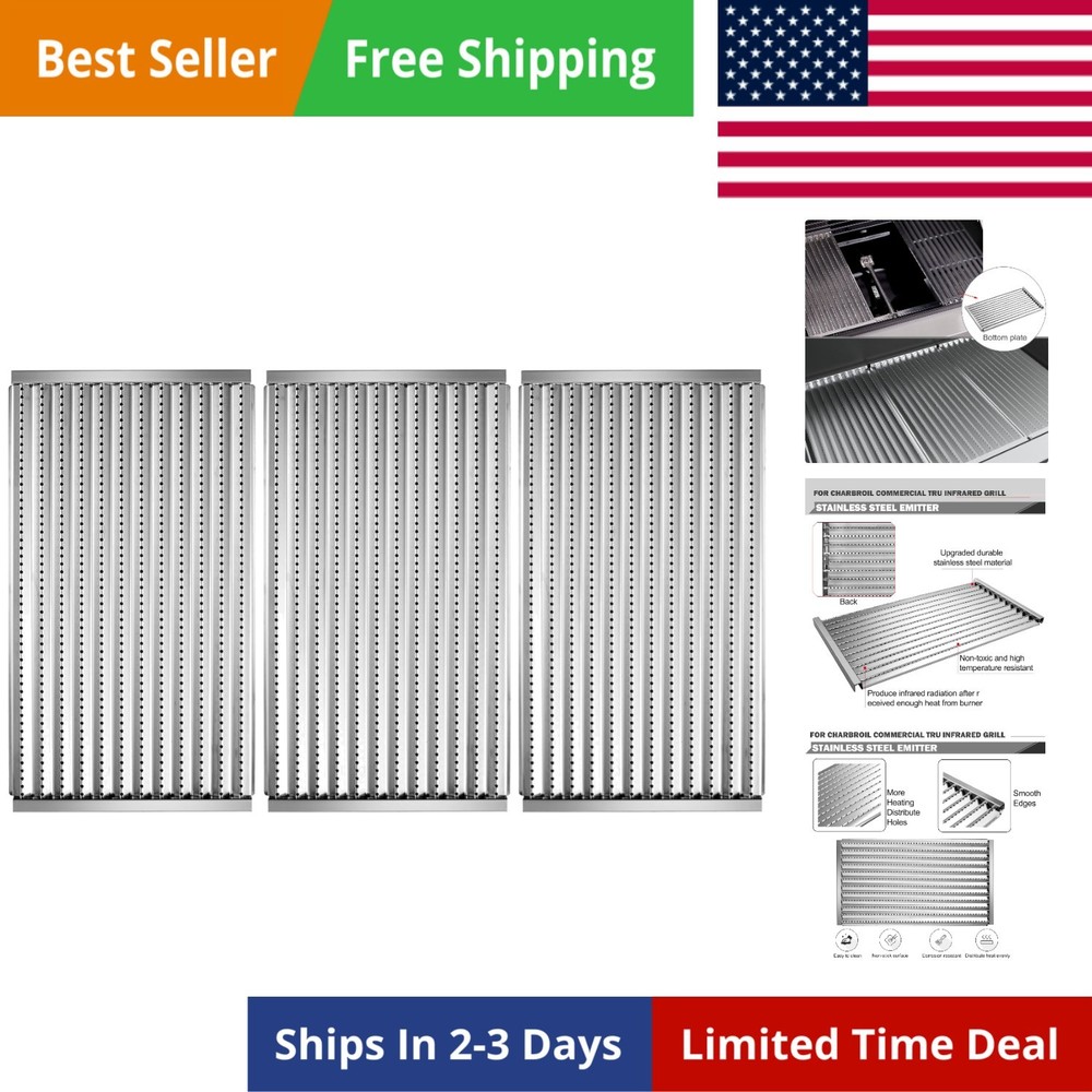 463242516 Emitter Plates Grill Replacement Parts for Charbroil Commercial Tru In