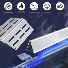 Stainless Steel Flavorizer Bars & Heat Deflector Gas Grill Replacement Parts …