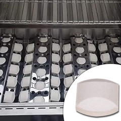 GasSaf Gas Grill Ceramic briquettes Replacement 50-PCS, Briquettes*50