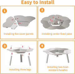 Heat Deflector for Solo Stove Bonfire, 19.5″ Solo Stove Bonfire Accessories