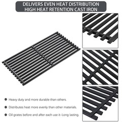 Grill Replacement Parts for Charbroil 17 x 17 1/2″ 2pcs grates
