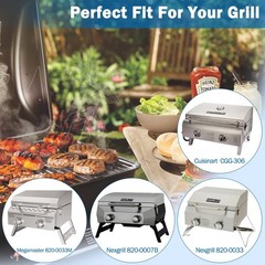 Grill Replacement Parts – Flame Tamers for Nexgrill, Megamaster, Cuisinart – 2-P
