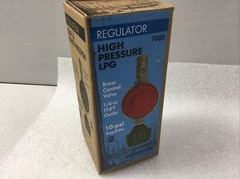 LPG Propane Regulator Control Valve High Pressure 10 psi Bayou Classic 7000
